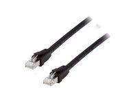 Cat 8.1 S/Ftp (Pimf) Patch Cable, Lsoh, 0.5M, Black