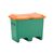Grit container made of GRP