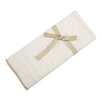 Vogue Knife Wallet in Beige Canvas - Safe and Practical Storage - 14 Slots