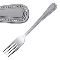 Olympia Bead Dessert Fork - Pack Quantity 12 - Stainless Steel 18/0 - 185(L)mm