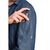 Chef Works Urban Detroit Long Sleeve Denim Shirt in Blue - L 44"-46" / 112-117cm