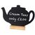 Securit Mini Table Board Teapot Shaped with Writing Surface 100x130mm Pack of 3