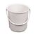 Jantex Floor Bucket in White Made of Plastic with Robust Handle 10 Litre