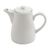 Olympia Whiteware Coffee Pots - Porcelain - Chip Resistant - 310 ml 11 Oz - 4 pc