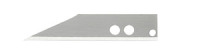 Normalansicht - Ecobra Klingen für Folien-/Kartonmesser, Standard Qualität, Etui mit 12 Ersatzklingen, Klinge 46,3 x 9 x 0,4 mm