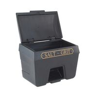 400L Victoriana salt and grit bins - With hopper feed