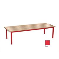 Evolve Mezzo Deep Bench 1500 X 595Mm 2 Legs - Red