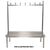 Aqua duo changing room bench - stainless steel, 2000mm wide