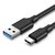 USB-USB-C 3.0 UGREEN US184 kábel 2m (fekete)