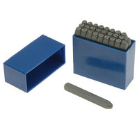 Priory PRI18112 181- 12.0mm Set of Letter Punches 1/2in