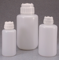 4000ml Wide mouth bottles Nalgene™ HDPE with closure PP