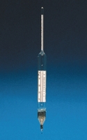 Hydrometers Dr. Ammer Measuring range -1/0/+1 Bé