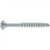 INDEX TPBR4335 - Tornillo tirafondo pozidriv zincado cabeza 90 avellanada punta broca rosca ancha 4.3 x 035