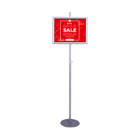 Info Stand / Extendable Poster Stand "Como" | A3 (297 x 420 mm) landscape