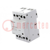 Contattori: 4-poli per installazioni; 63A; 230VAC,230VDC; IP20