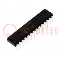 IC: PIC microcontroller; 14kB; 32MHz; 2.3÷5.5VDC; THT; DIP28; PIC16
