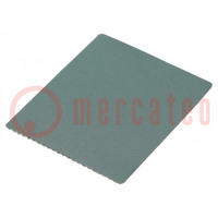 Heat transfer pad: silicone; TO3158; 0.45K/W; L: 24mm; W: 20mm