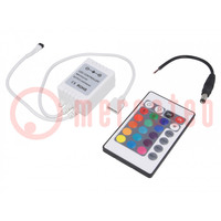 LED controller; Ch: 3; 6A; Usup: 12VDC; Uout: 12VDC