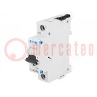 Shunt release; for DIN rail mounting; Charact: C; IP40