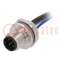Socket; M12; PIN: 5; male; A code-DeviceNet / CANopen; cables; IP67