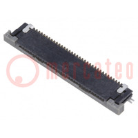 Connector: FFC/FPC; horizontal; PIN: 34; top contacts,ZIF; SMT; SFV