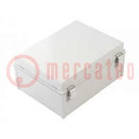 Enclosure: wall mounting; X: 300mm; Y: 400mm; Z: 180mm; CAB; grey