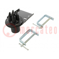 Accessories: adapter; for soldering fume absorber; screw