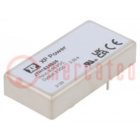 Converter: DC/DC; 15W; Uin: 9÷36V; Uout: 5VDC; Iout: 3A; THT; JTH