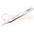 Tweezers; non-magnetic; Blade tip shape: sharp; Blades: narrow