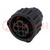Connector: circular; 2.5mm System; female; plug; for cable; PIN: 3