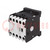 Contactor: 3-pole; NO x3; Auxiliary contacts: NC; 42VAC; 6.6A; 3kW