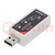 RFID-lezer; 5V; UNIQUE; USB; bedrijfsmodusstatus: LED; ABS; USB B