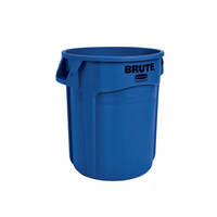 Abfalleimer Brute® bruchsicher extrem stabil, Fassungsvermögen: 76 l Version: 03 - blau