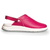 Abeba Active 824018 Active Clog fuchsia perforiert mit Klettverschluss Gr. 37