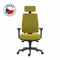 Powerton Ergonomiczny fotel biurowy Jana, Zielony