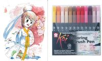 SAKURA Pinselstift Koi Coloring Brush, 24er Etui (8012050)