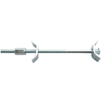 Produktbild zu Arbeitsplattenverbinder, L 150 mm, Maß X 75-84 mm, Stahl verzinkt