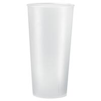 Artikelbild Drinking cup "Returnable" 0.5 l, transparent-milky