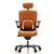 Bürostuhl / Drehstuhl VAPOR LUX Stoff orange hjh OFFICE