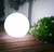 Solarna lampa ogrodowa Kula LED GB123 Biała