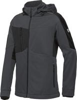 BP Softshelljacke 1830-992, anthrazit/schwarz, Größe S BPlus Modern Stretch