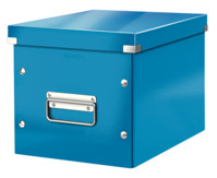 Archivbox Click & Store WOW Cube, M, Hartpappe, blau