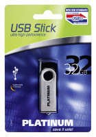 Bestmedia 32GB TWS USB 3.0 USB-Stick USB Typ-A 3.2 Gen 1 (3.1 Gen 1) Schwarz, Silber