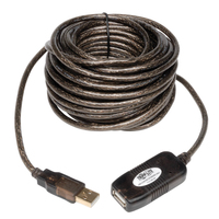 Tripp Lite U026-10M Cable de Extensión Repetidor Activo USB 2.0 (A M/H), 10 m [33 pies]