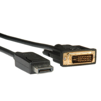 ROLINE DisplayPort Kabel DP Male - DVI Male (24+1) 3,0m