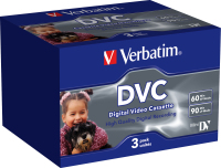 Verbatim Digital Video Cassette 60 min, 3pk 3 pièce(s)