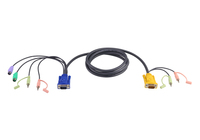 ATEN Cable KVM PS/2 con audio y SPHD 3 en 1 de 3 m