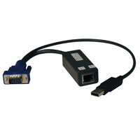 Tripp Lite B078-101-USB-1 kabel KVM Czarny