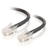 C2G Cat5E Assembled UTP Patch Cable Black 1.5m netwerkkabel Zwart 1,5 m