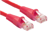 Cables Direct B6LZ-600 networking cable Red 0.5 m Cat6 U/UTP (UTP)